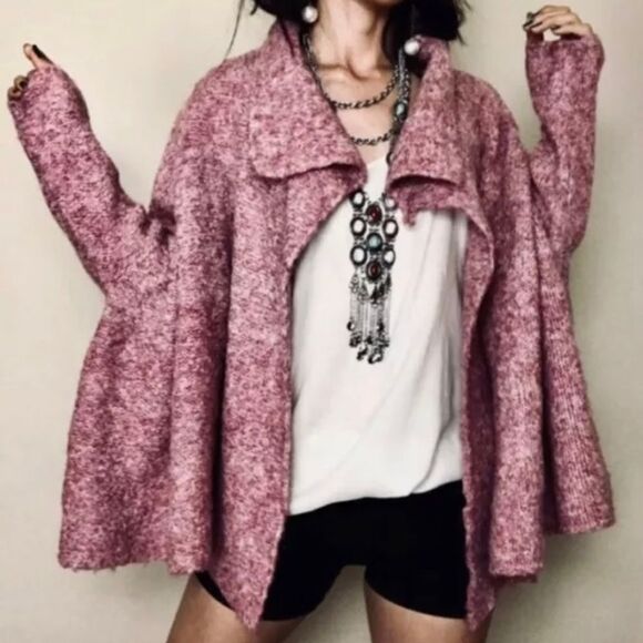 New Free People One Laurel Cardigan sweater in OH Bloom size S - Picture 5 of 14
